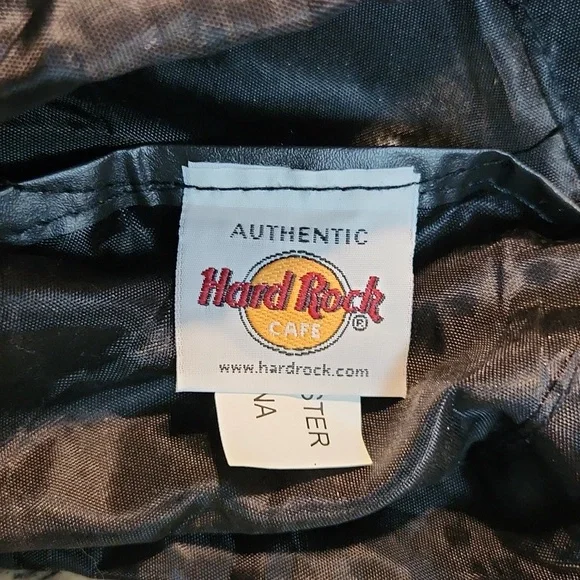 Authentic hard rock Cafe drawstring backpack - Picture 2 of 2